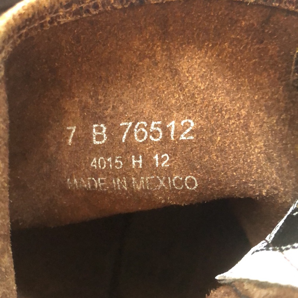 Frye brown women boots distressed leather - Picture 6 of 7